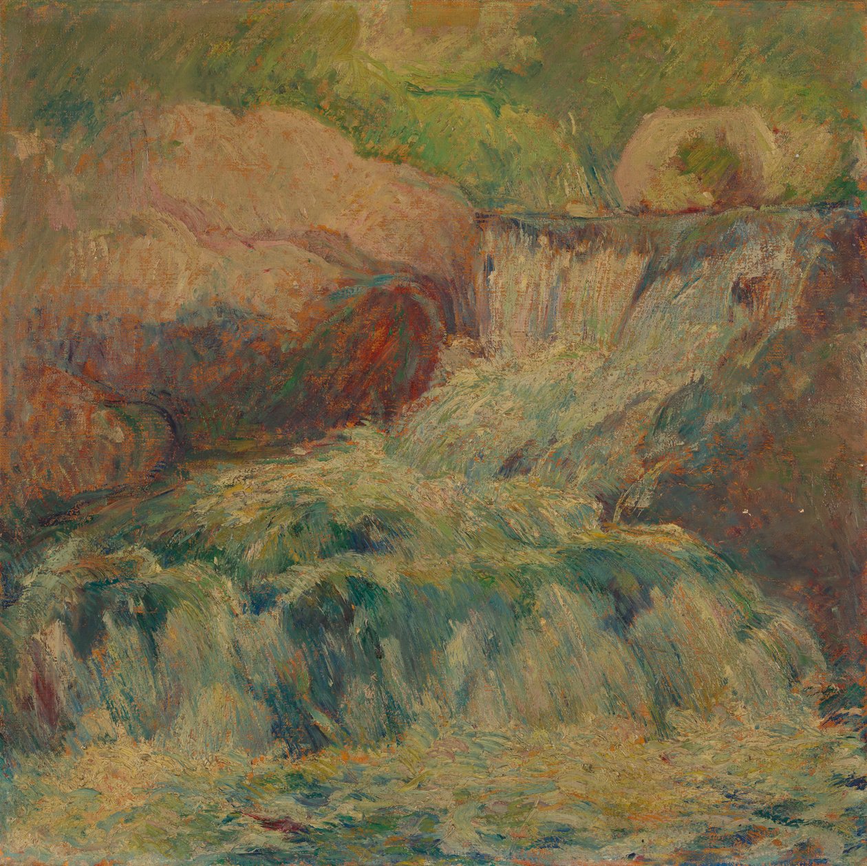 Vandfald af John Henry Twachtman