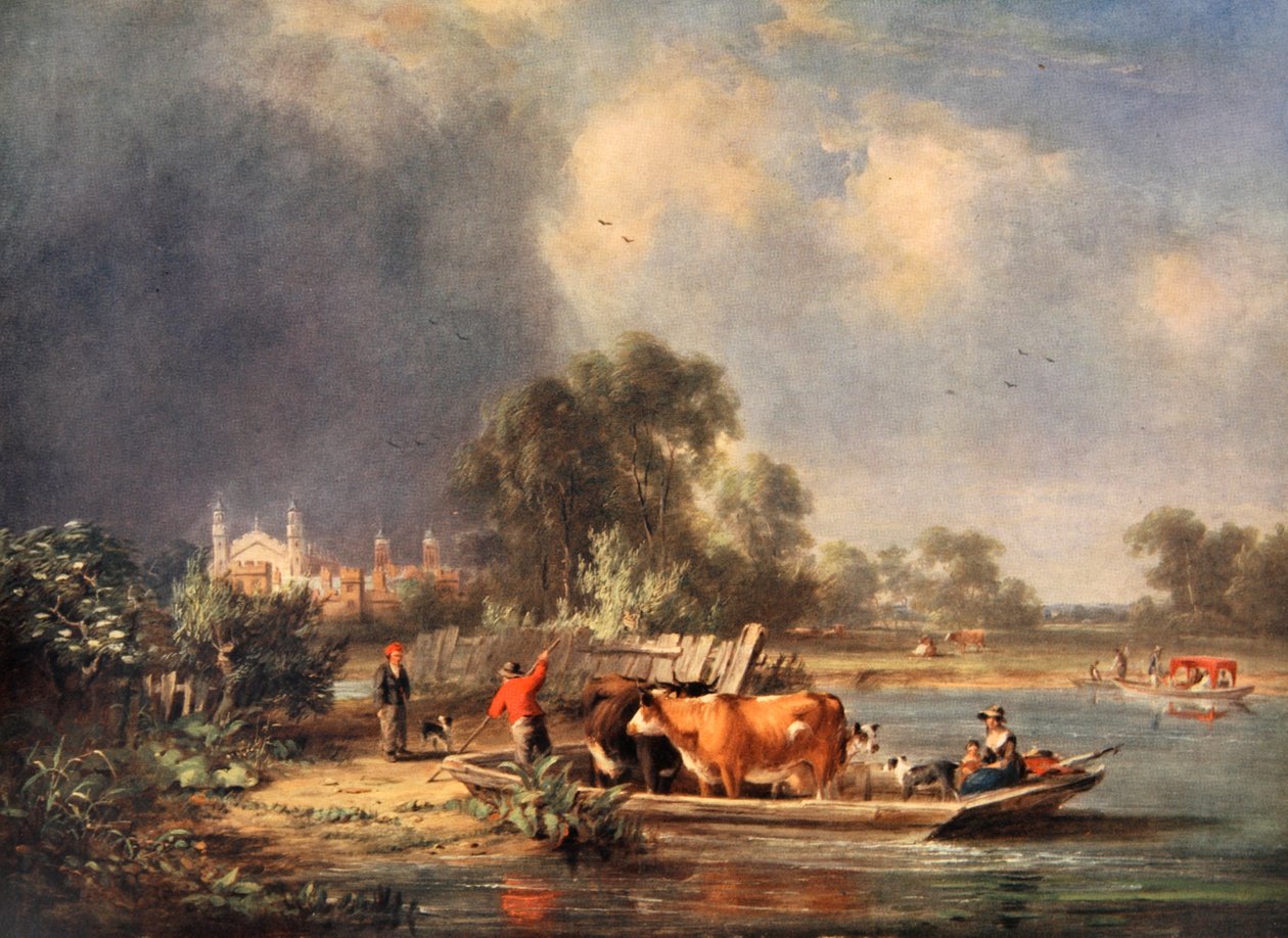 Eton fra floden af John Hilder