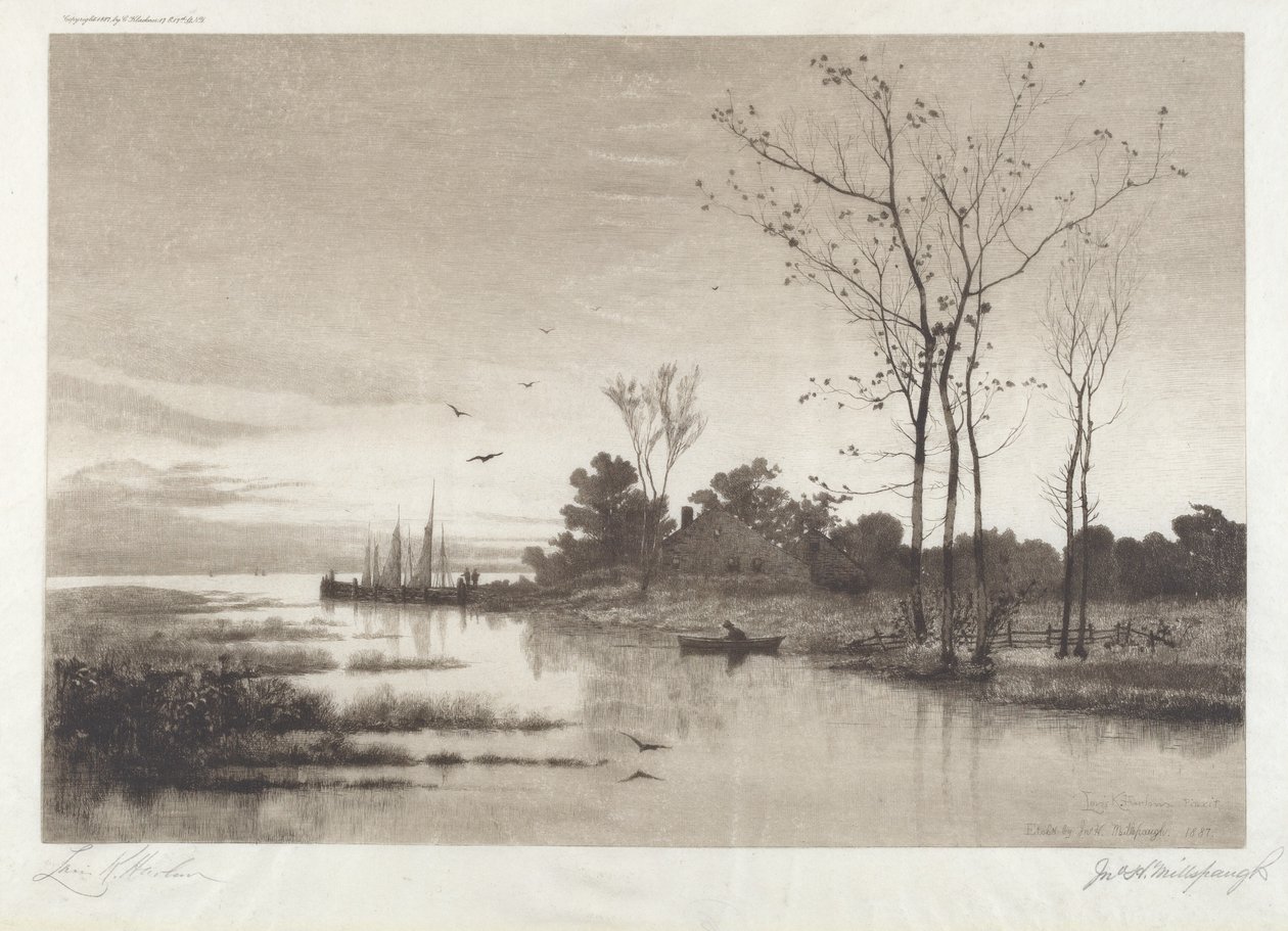 Shrewsbury River af John Hill Millspaugh