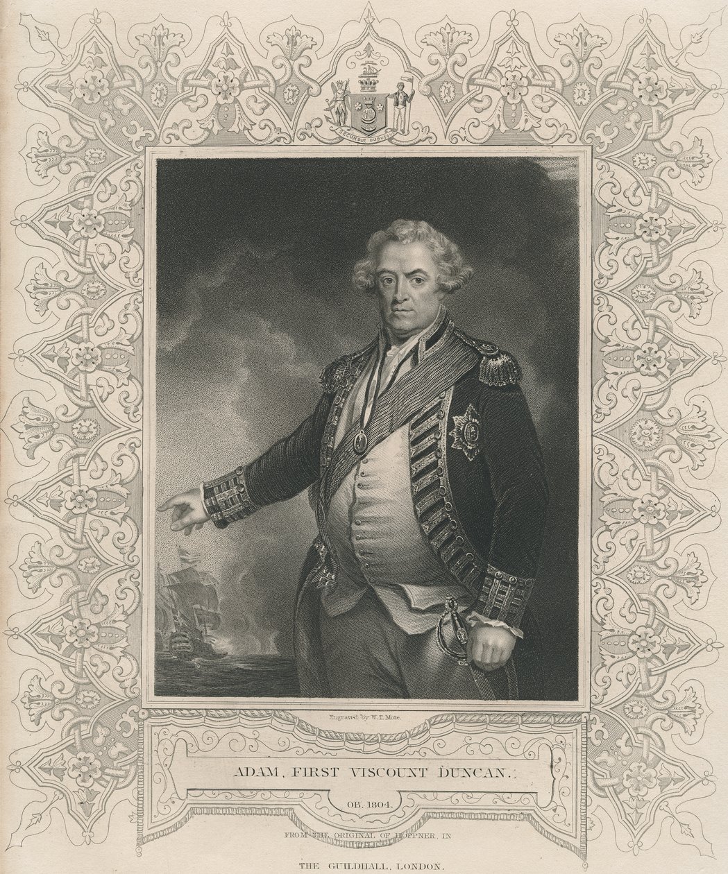 Adam Duncan, 1. Viscount Duncan af Camperdown af John Hoppner