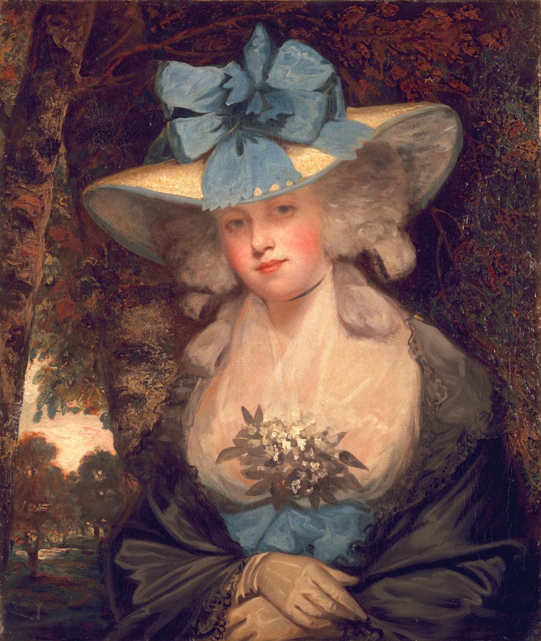 Isabella Seymour Conway, Viscountesse Beauchamp, senere Marchionesse of Hertford, ca. 1789 af John Hoppner