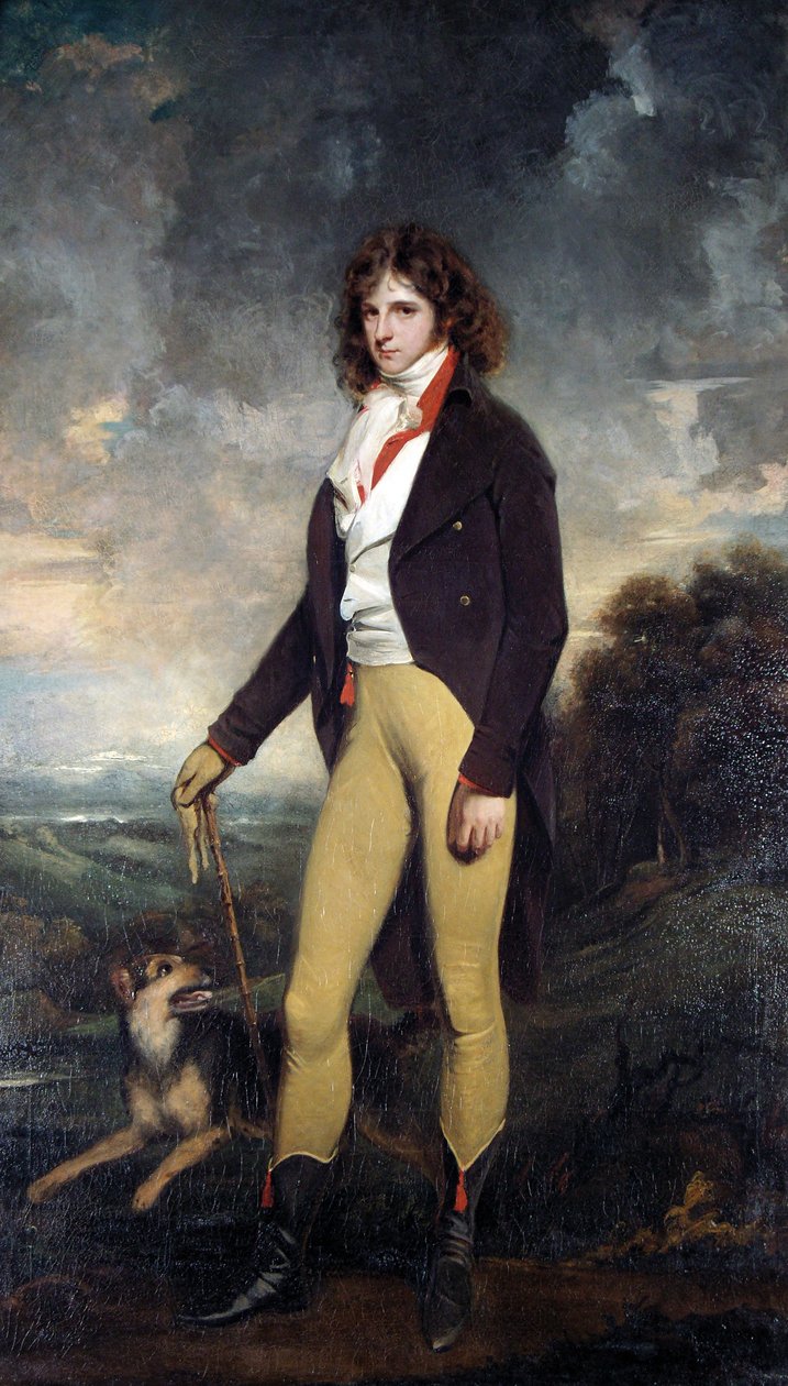 John Henry Manners, 5. hertug af Rutland, c.1794-96 af John Hoppner