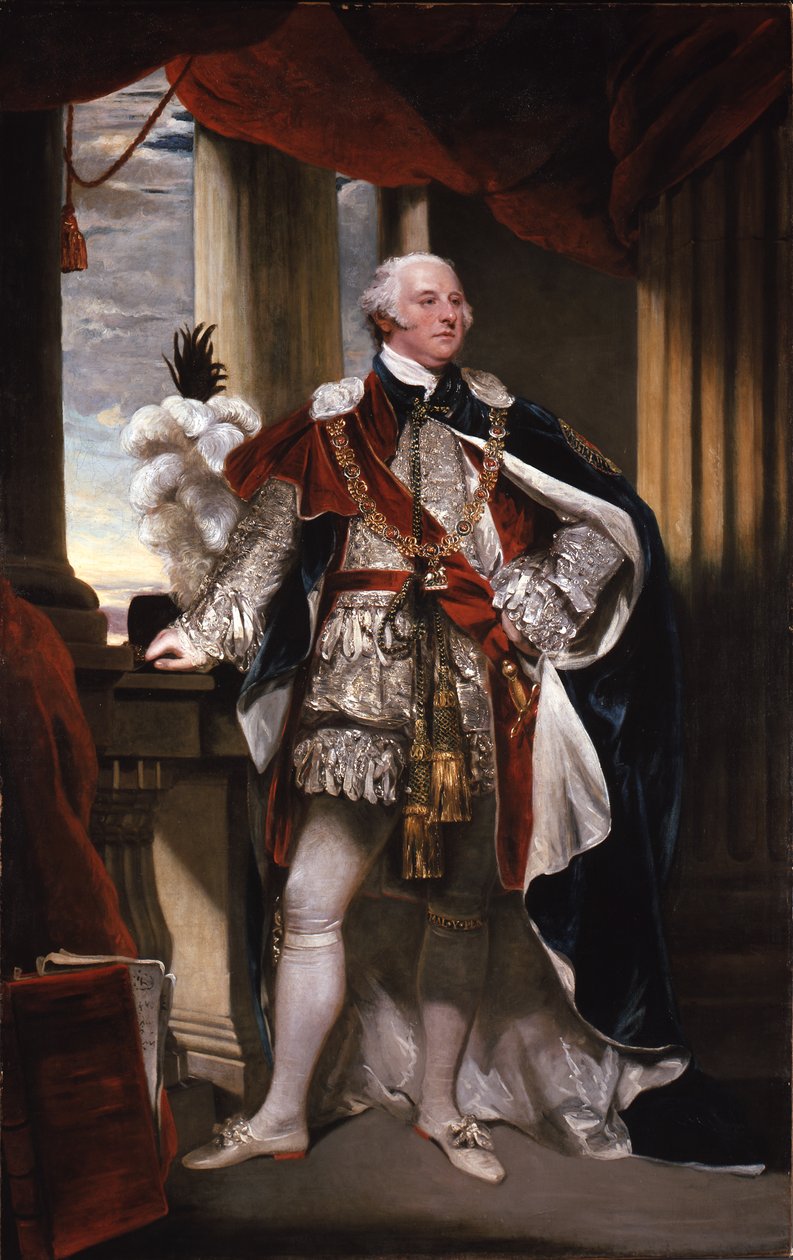 John Jeffreys Pratt, 2. jarl og 1. markis af Camden, som ridder af Hosenbandordenen af John Hoppner