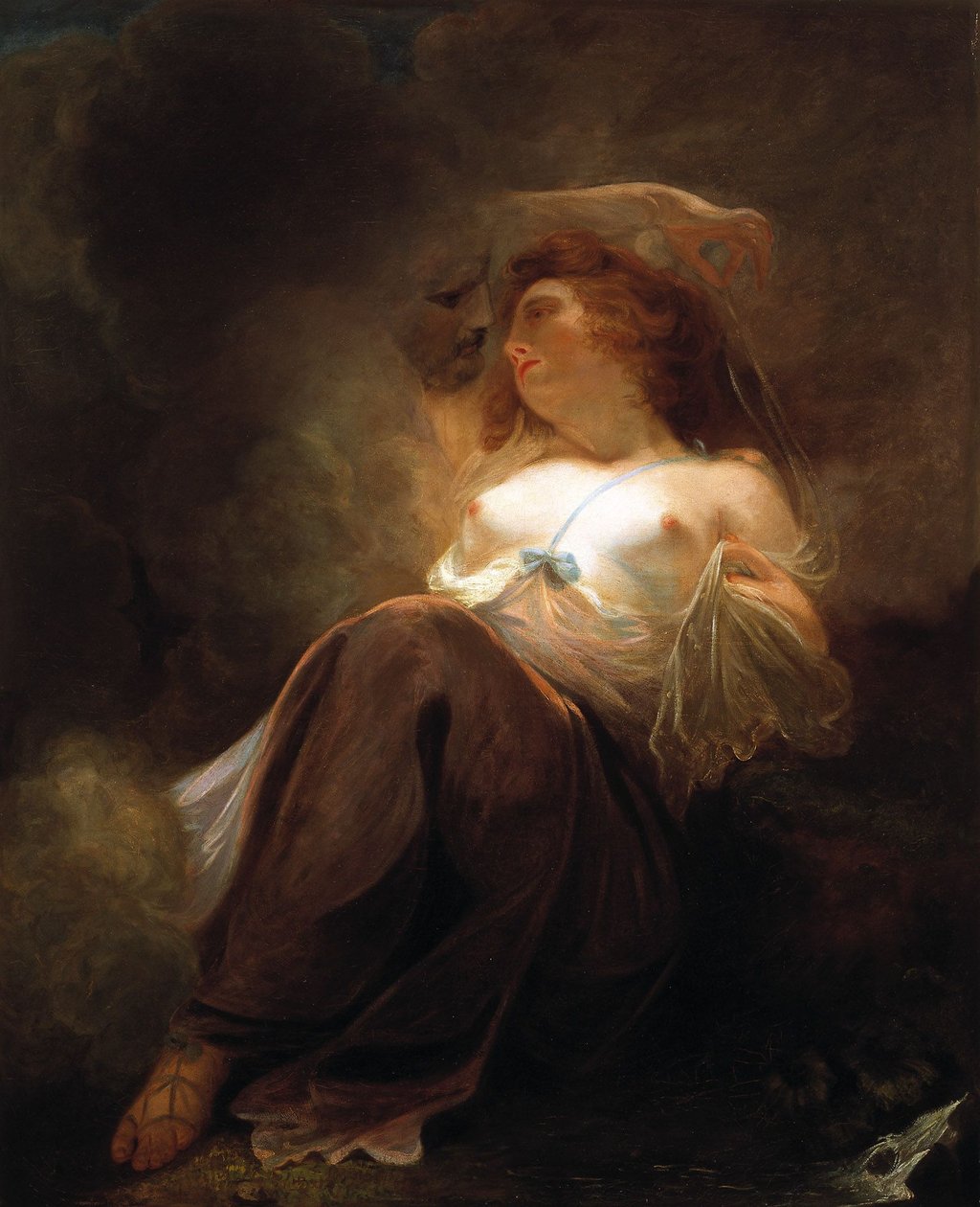 Jupiter og Io) af John Hoppner, RA af John Hoppner