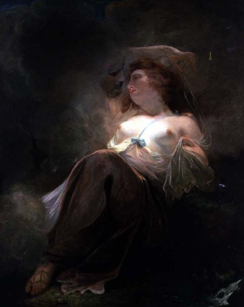 Jupiter og Io af John Hoppner