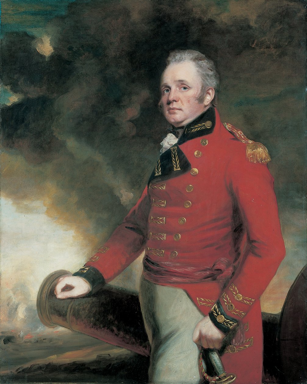 Generalløjtnant Sir Thomas Maitland ca 1812 (olie på lærred) af John Hoppner