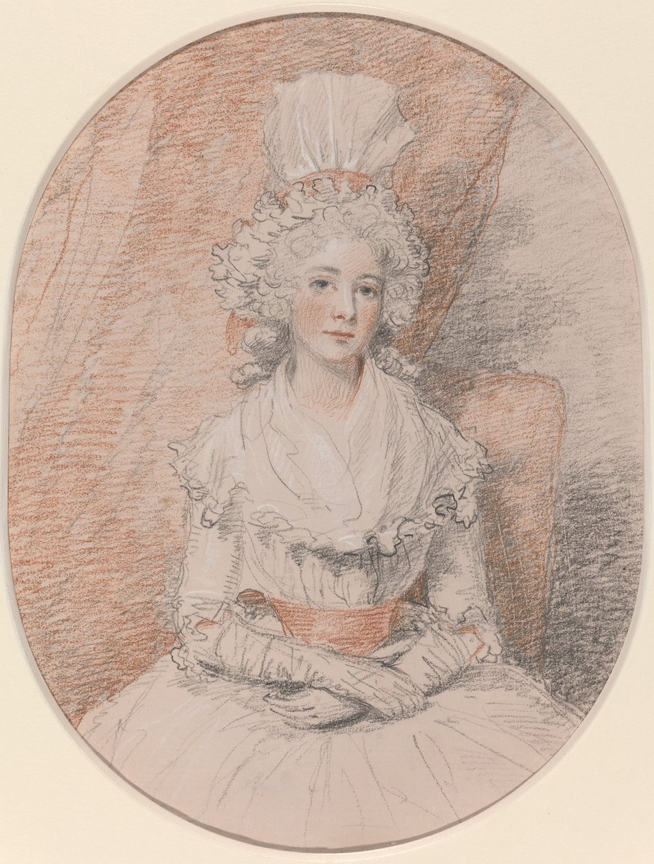 Frøken Frances Beresford af John Hoppner