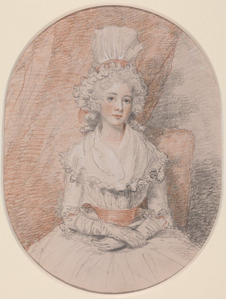 Frøken Frances Beresford af John Hoppner