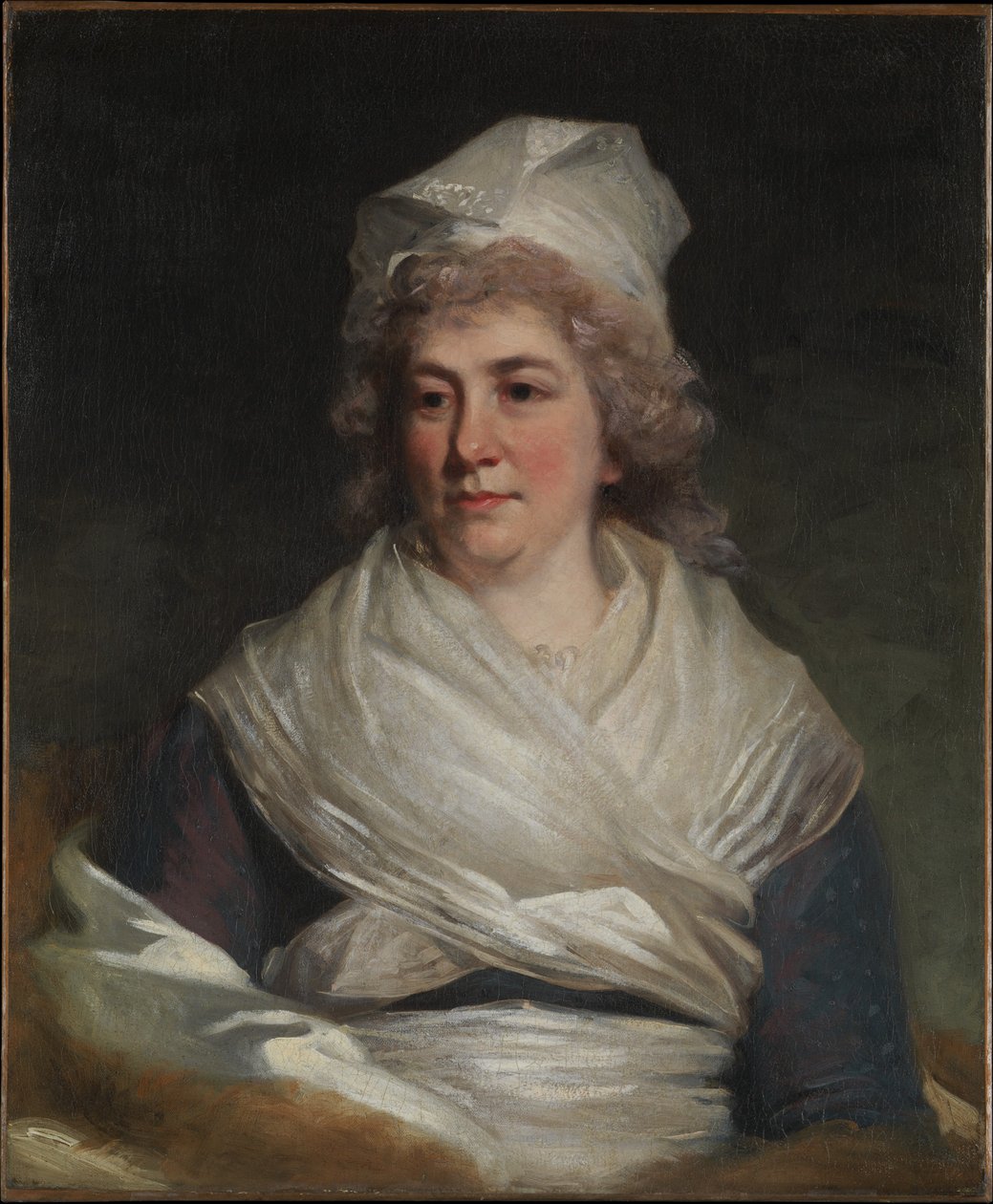 Fru Richard Bache (Sarah Franklin, 1743-1808) af John Hoppner