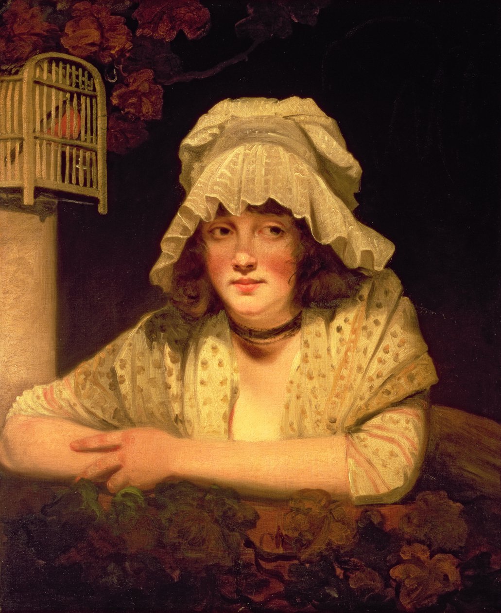 Naturen, når den ikke var udsmykket, prydede den mest af John Hoppner