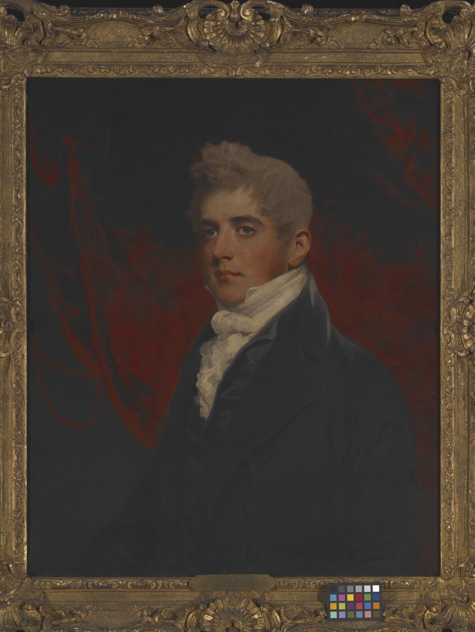 Portræt af William Inigo Jones (olie på lærred) af John Hoppner