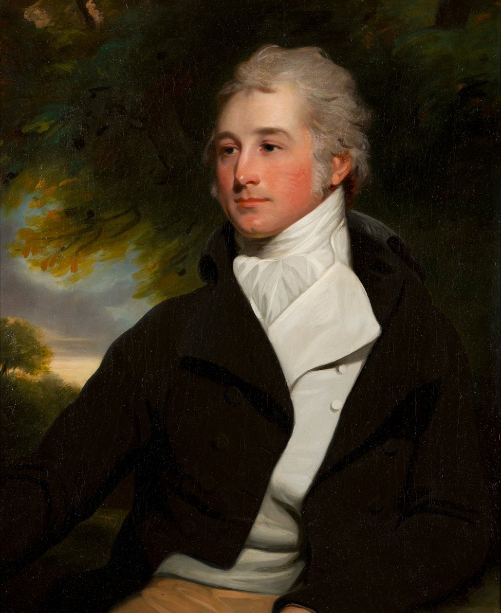 Portræt af Hon. John Bridgeman Simpson, ca. 1783-1810 (olie på lærred) af John Hoppner