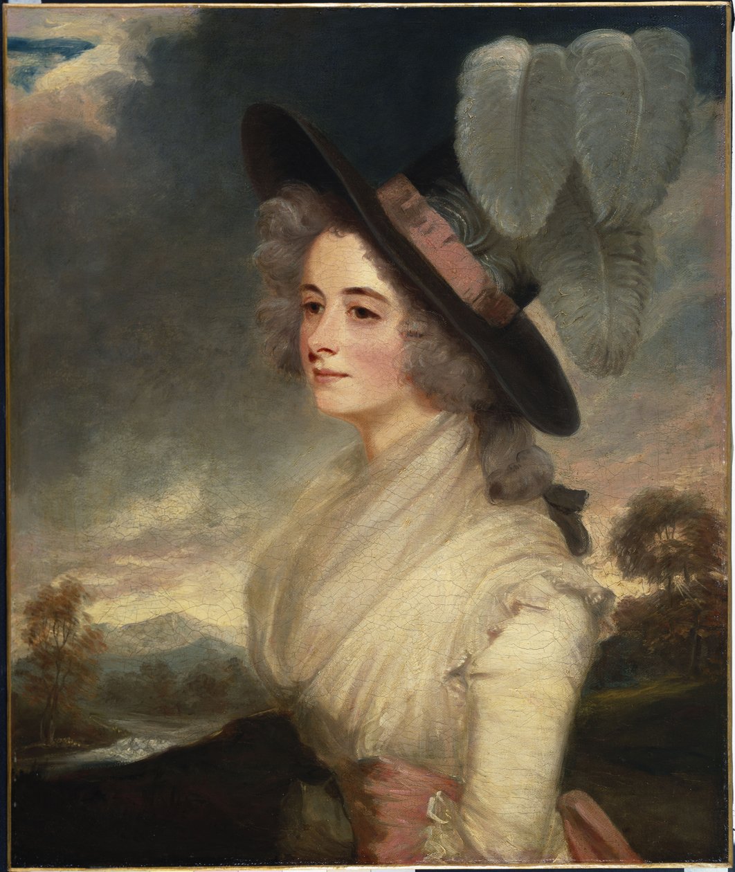 Portræt af Miss Elizabeth Beresford, halv længde af John Hoppner
