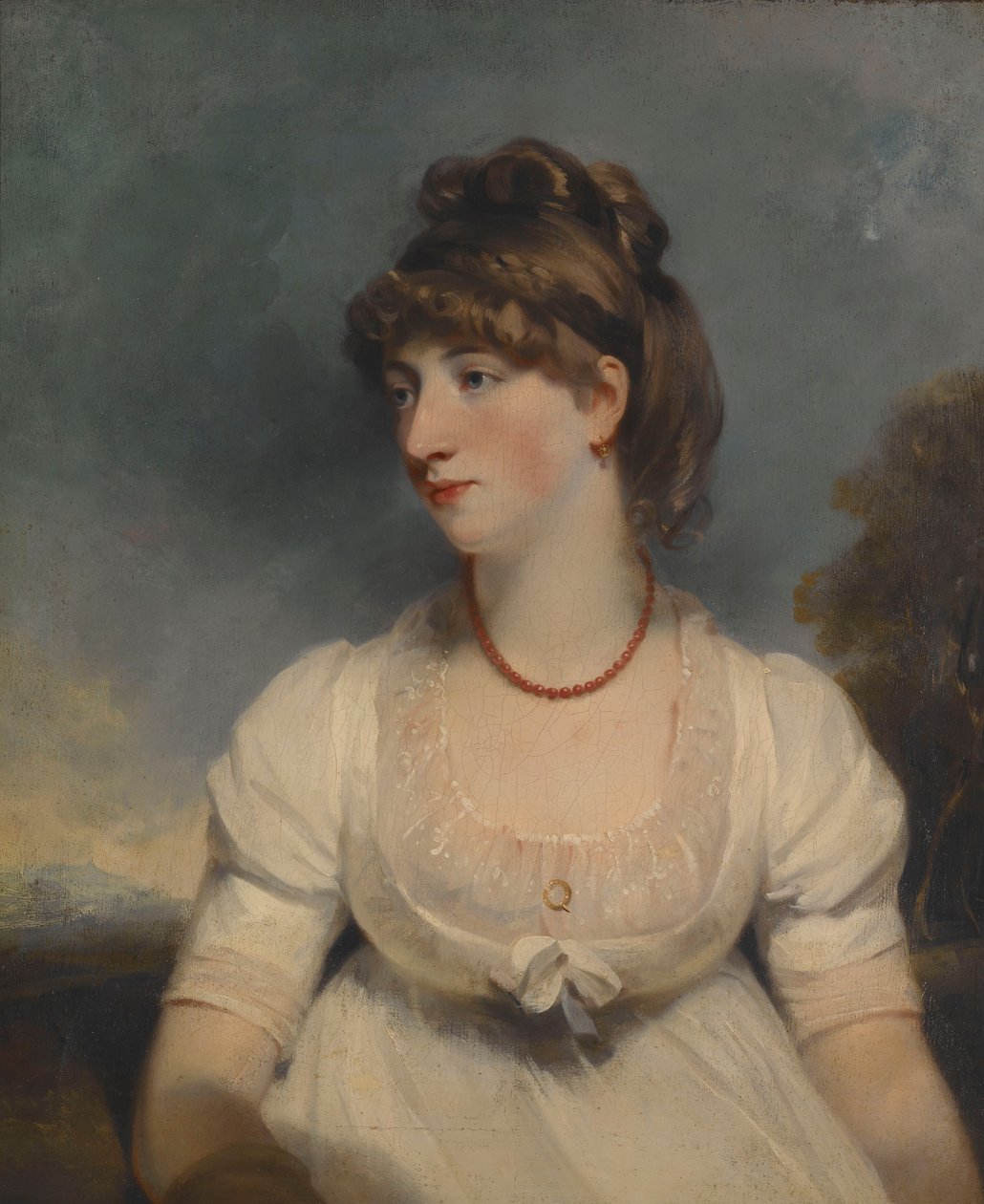 Portræt af Miss Fisher af John Hoppner
