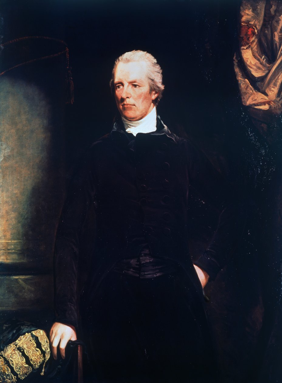 Portræt af William Pitt Younger (olie på lærred) af John Hoppner