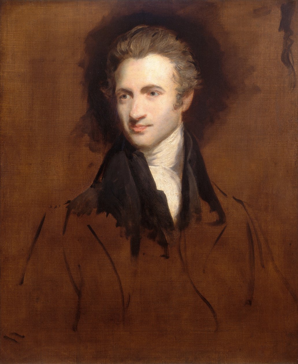 Portræt af en herre af John Hoppner