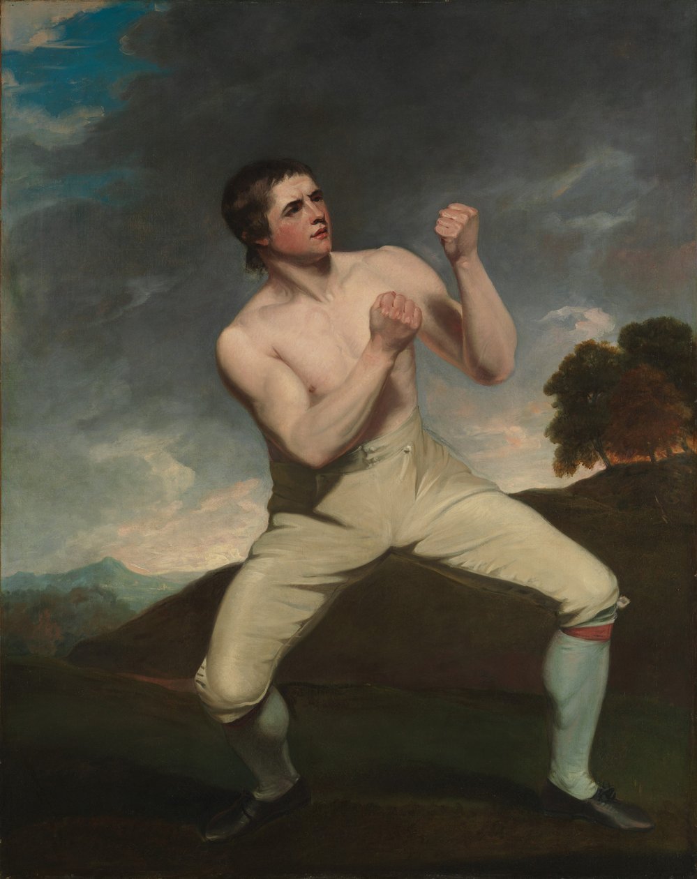 Richard Humphreys the Boxer, ca. 1788 (olie på lærred) af John Hoppner