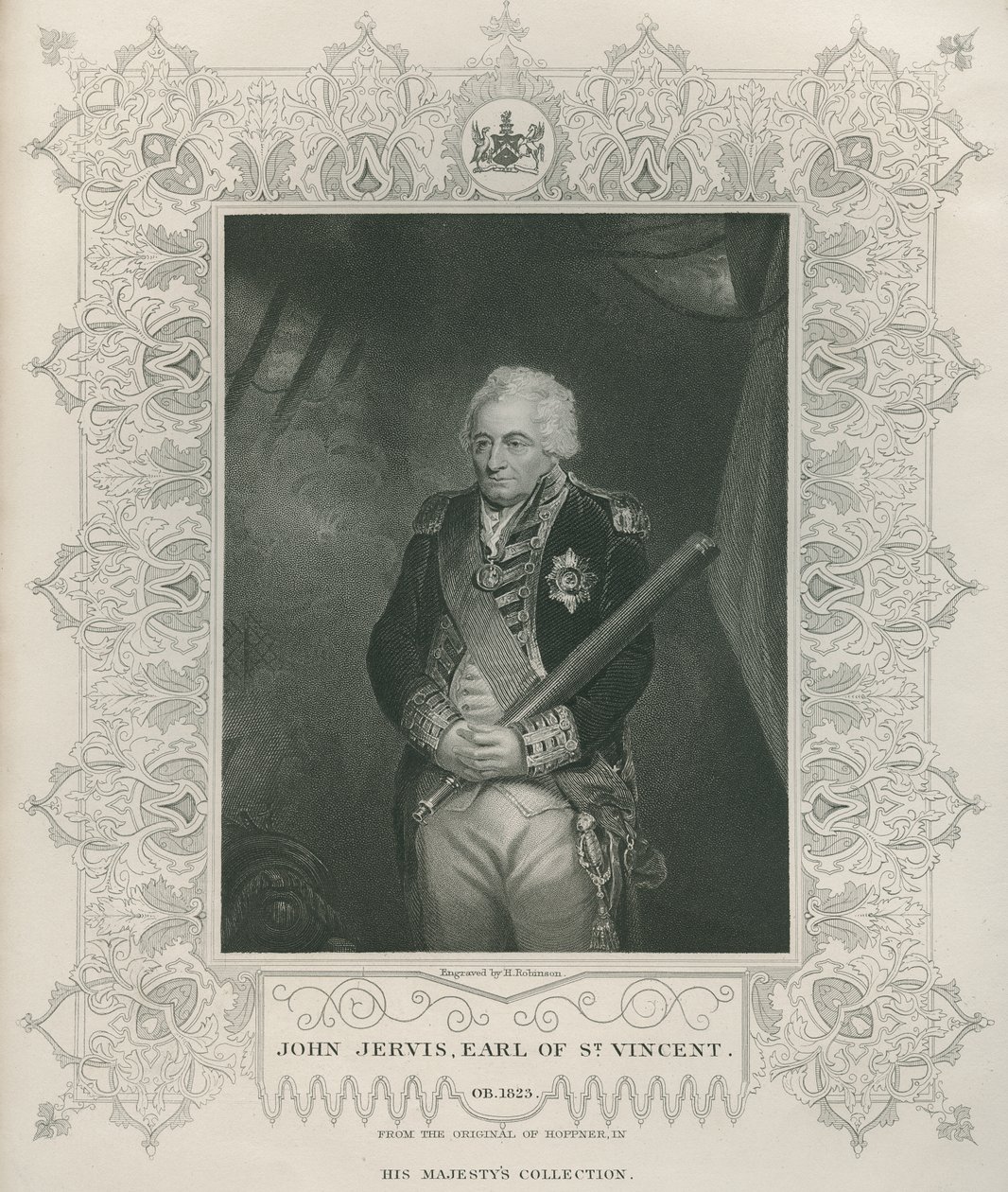 Sir John Jervis i 1795 af John Hoppner