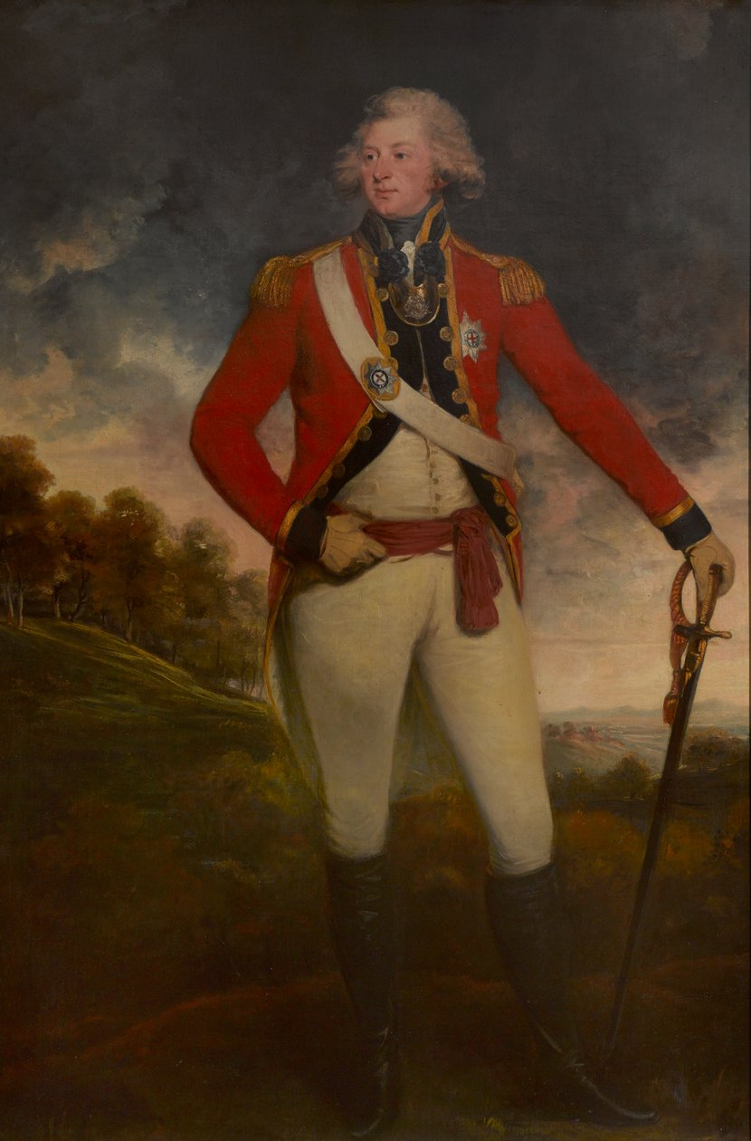 Hertugen af York og Albany (olie på lærred) af John Hoppner