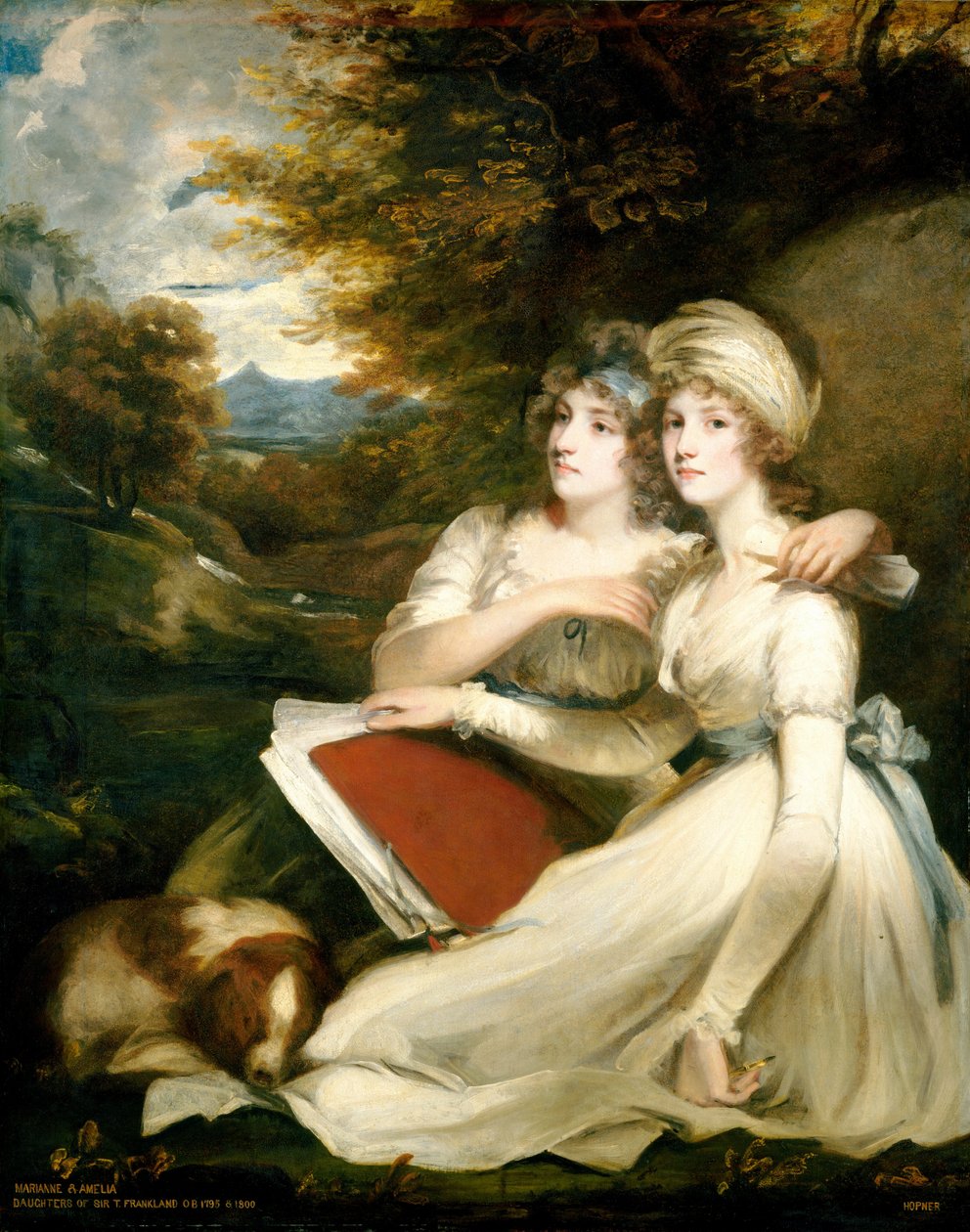 Frankland-søstrene af John Hoppner