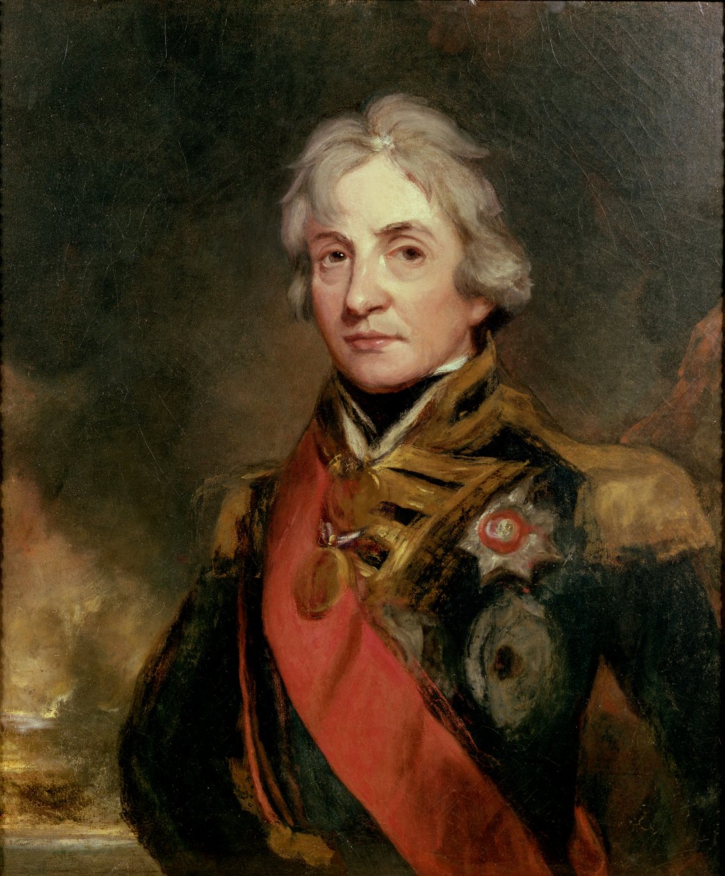 Viceadmiral Horatio Nelson (1758-1805), af Hoppner, John (1758-1810). Olie på lærred af John Hoppner