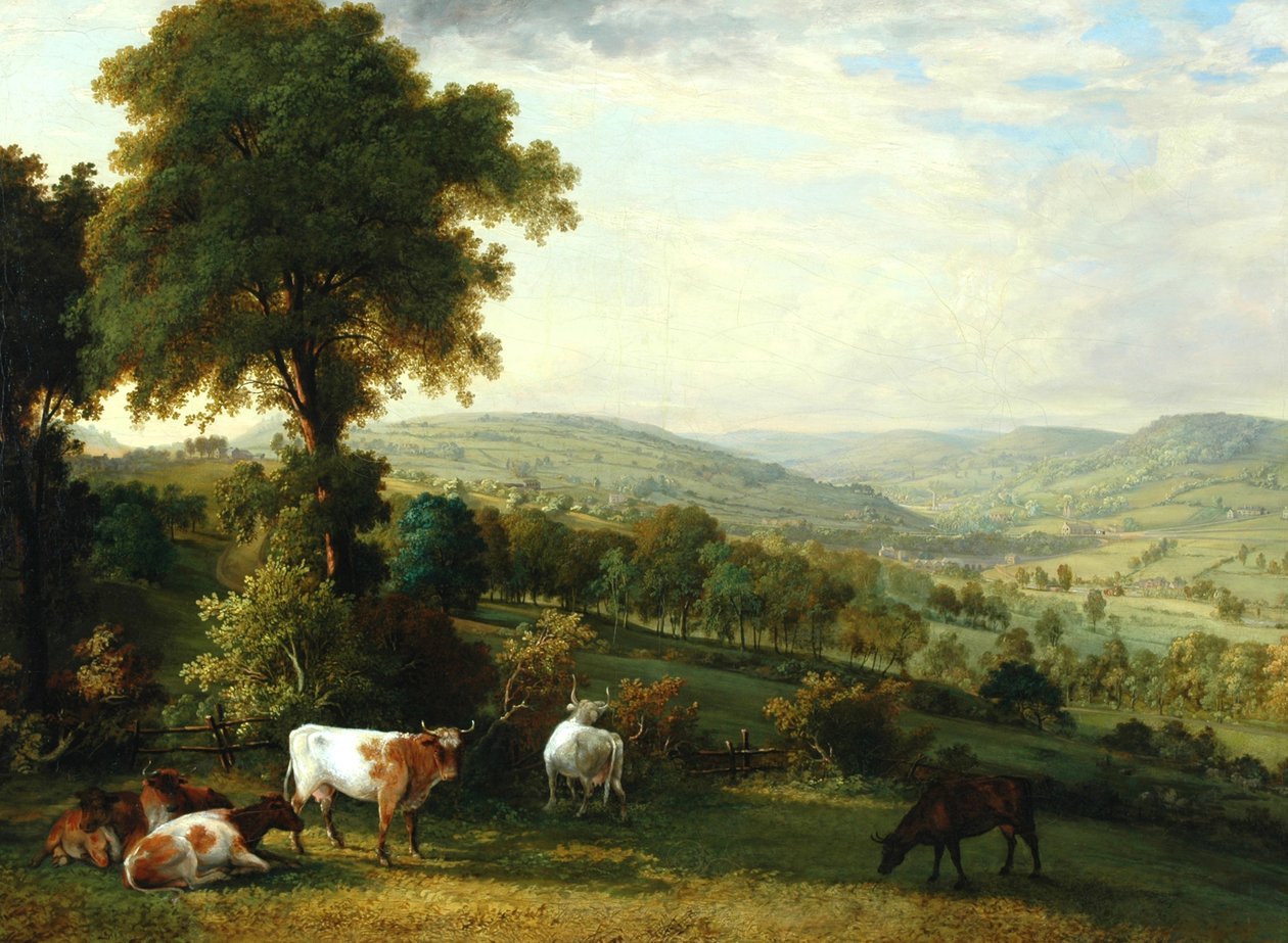 Udsigt over Shibden Valley af John Horner
