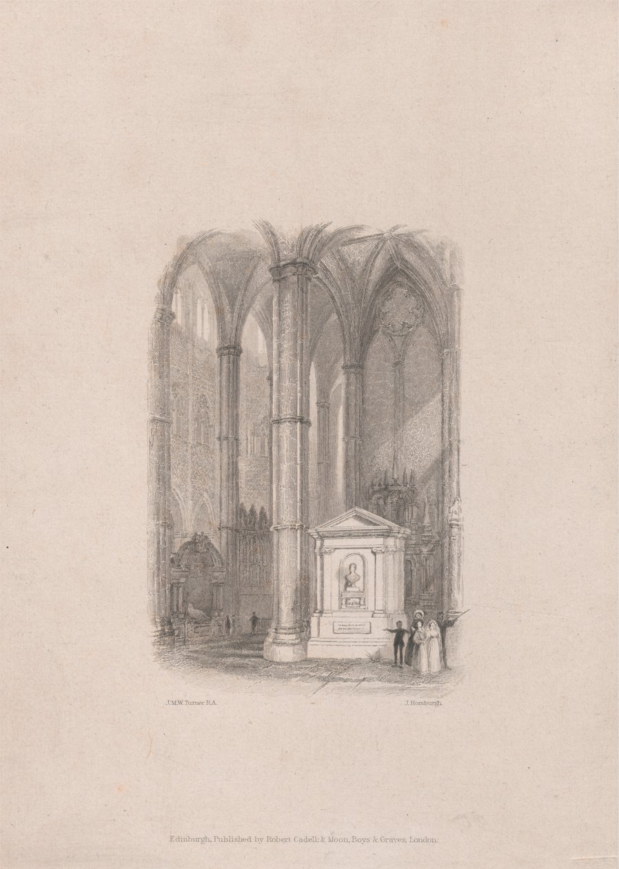 Drydens Monument af John Horsburgh