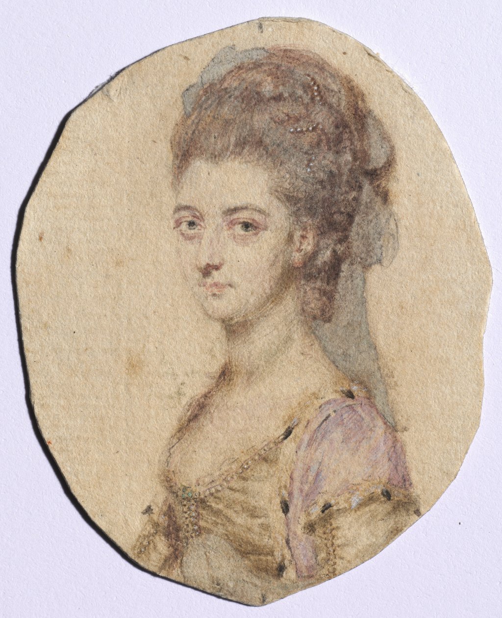 Portræt af Charlotte Bertie, født Warren, 4. grevinde af Abingdon, 1778. af John I. smart