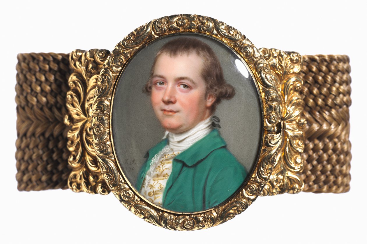 Portræt af Constantine Phipps, 1770. af John I. smart