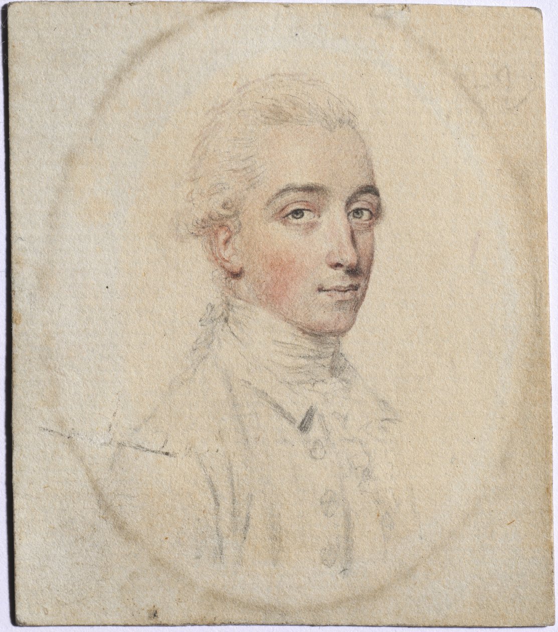 Portræt af Mr. Gambier, ca. 1776. af John I. smart