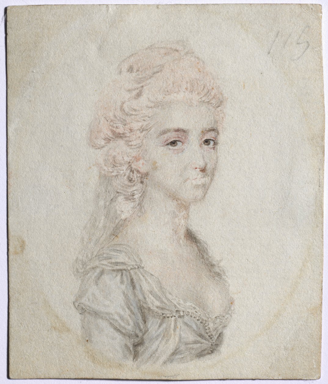 Portræt af en kvinde, ca. 1776. af John I. smart