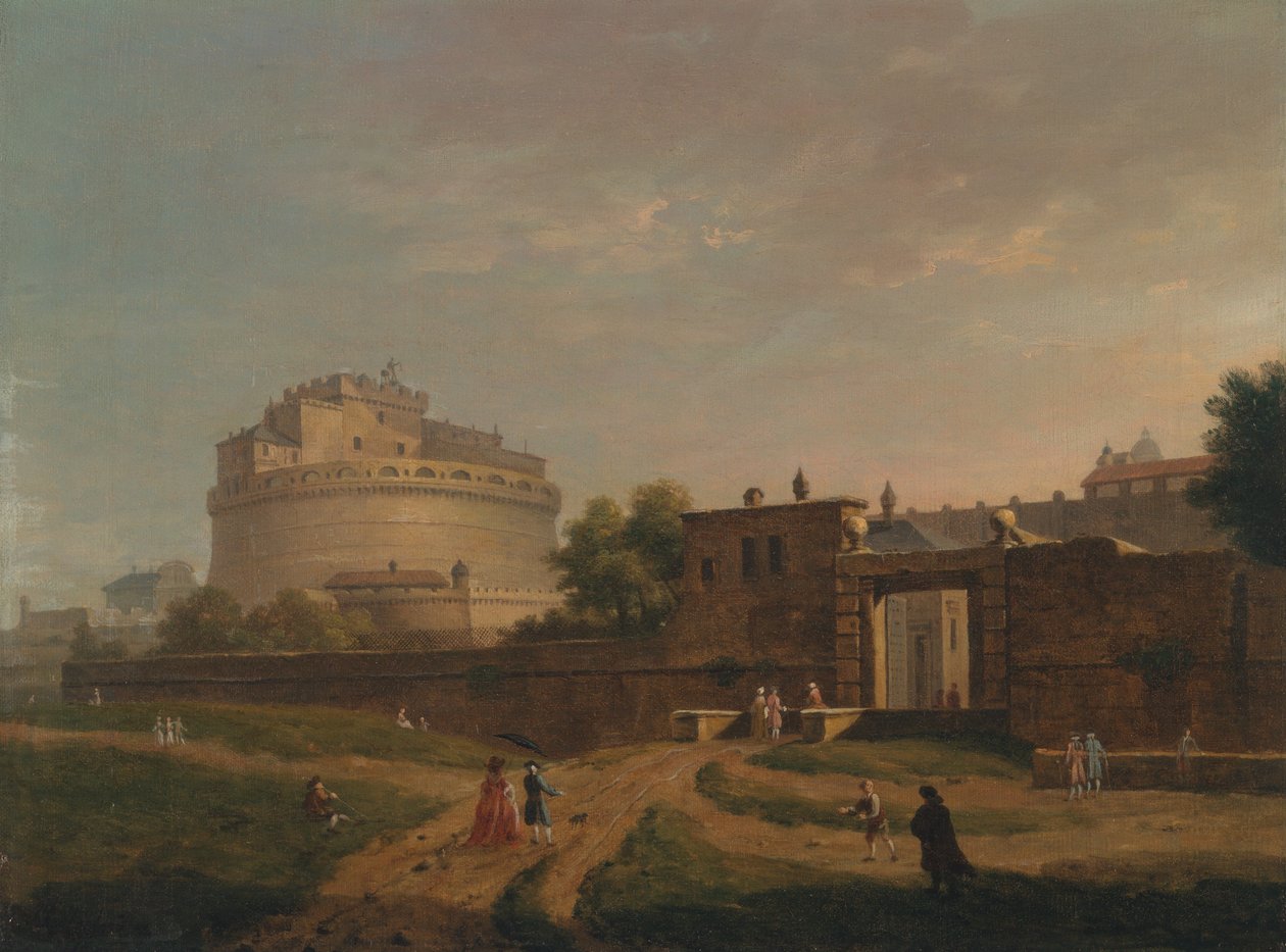 Castel Sant Angelo, Rom af John Inigo Richards