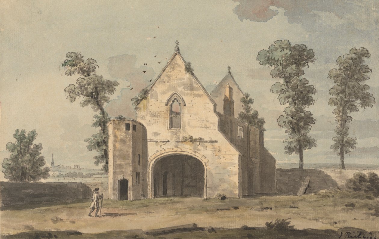 Maxstoke Priory, Warwickshire af John Inigo Richards