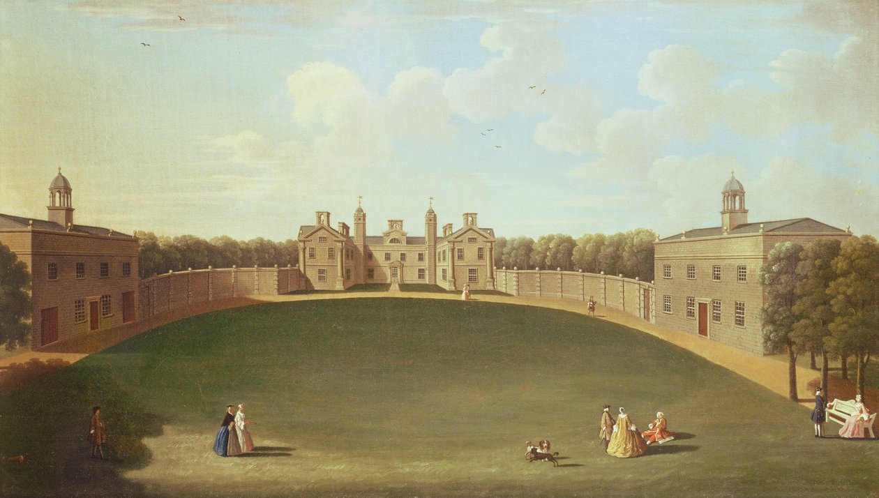 Morville Hall, Shropshire af John Inigo Richards