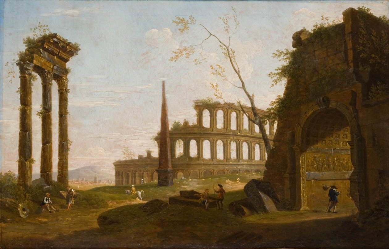 Romersk Capriccio, 1756 af John Inigo Richards