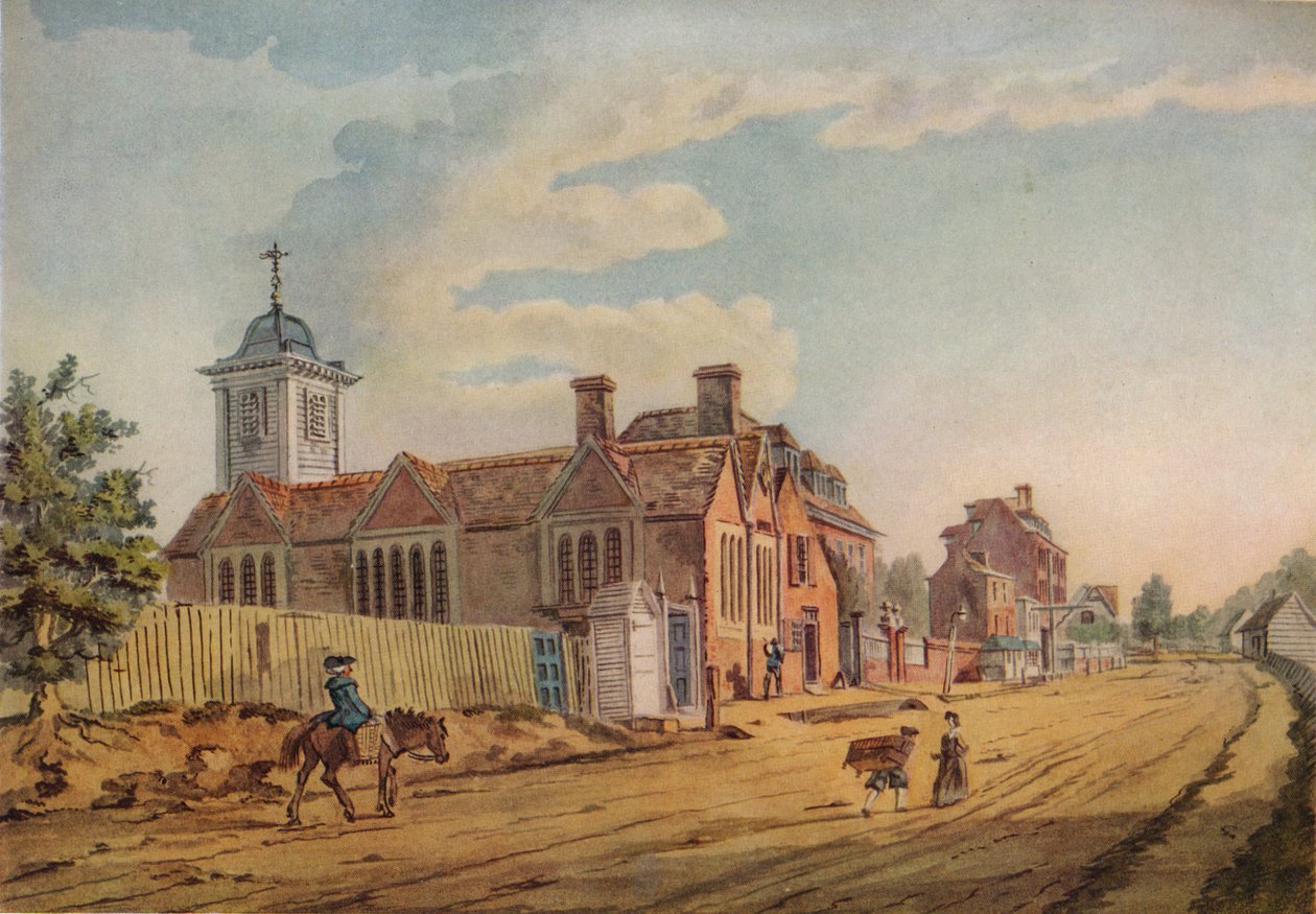 The Old Chapel, Kentish Town, c1770, 1925 af John Inigo Richards