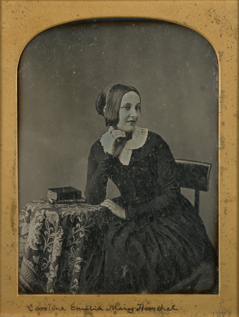 Portræt af Caroline Emilia Mary Herschel af John Jabez Edwin Mayall