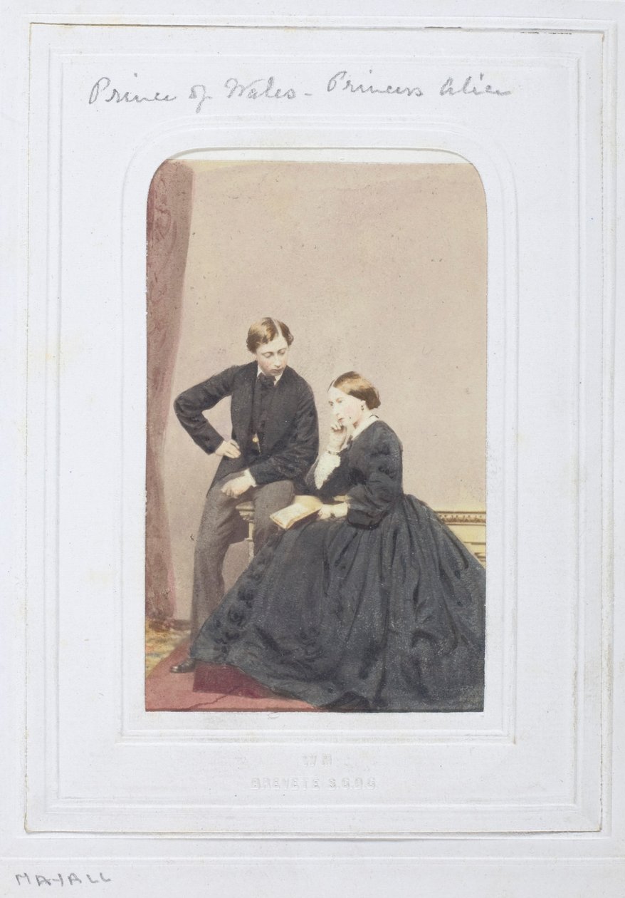 Prinsen af Wales og prinsesse Alice af John Jabez Edwin Mayall