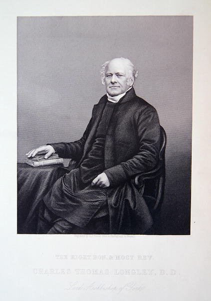 Hans ret ærede og mest ærbødige Charles Thomas Longley, fra 