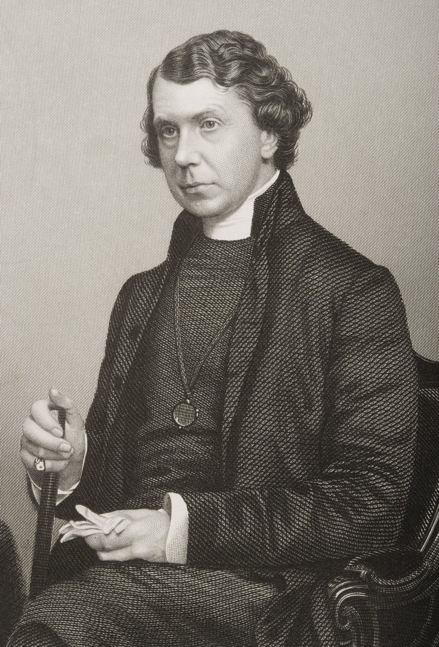 Archibald Campbell Tait (1811-82) graveret af D.J. Pund fra et fotografi, fra 