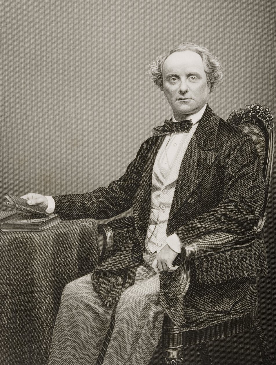 Charles John Kean (1811-68), graveret af D.J. Pund fra et fotografi, fra 
