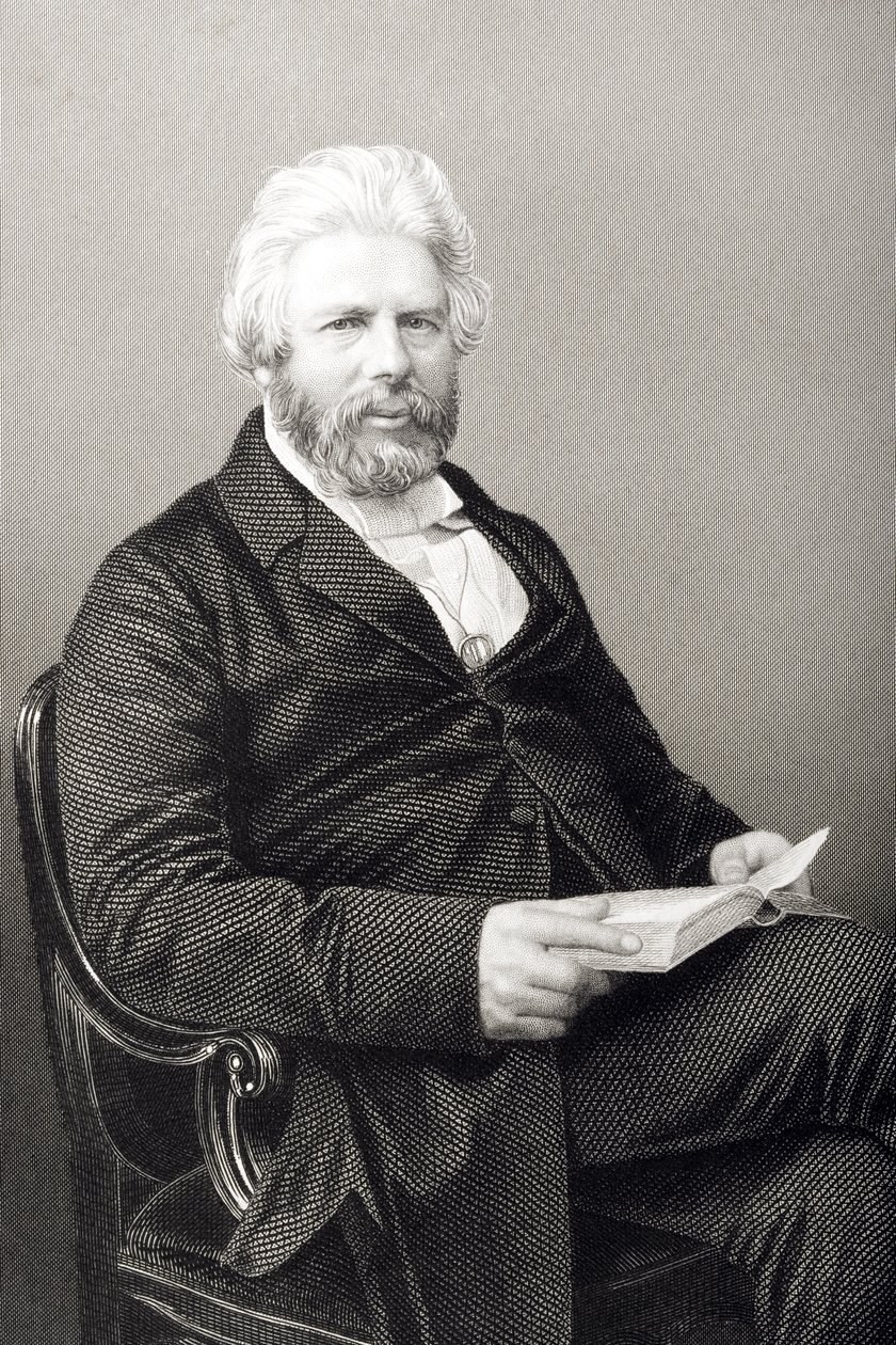 Robert Chambers (1802-71) graveret af D.J. Pund fra et fotografi, fra 