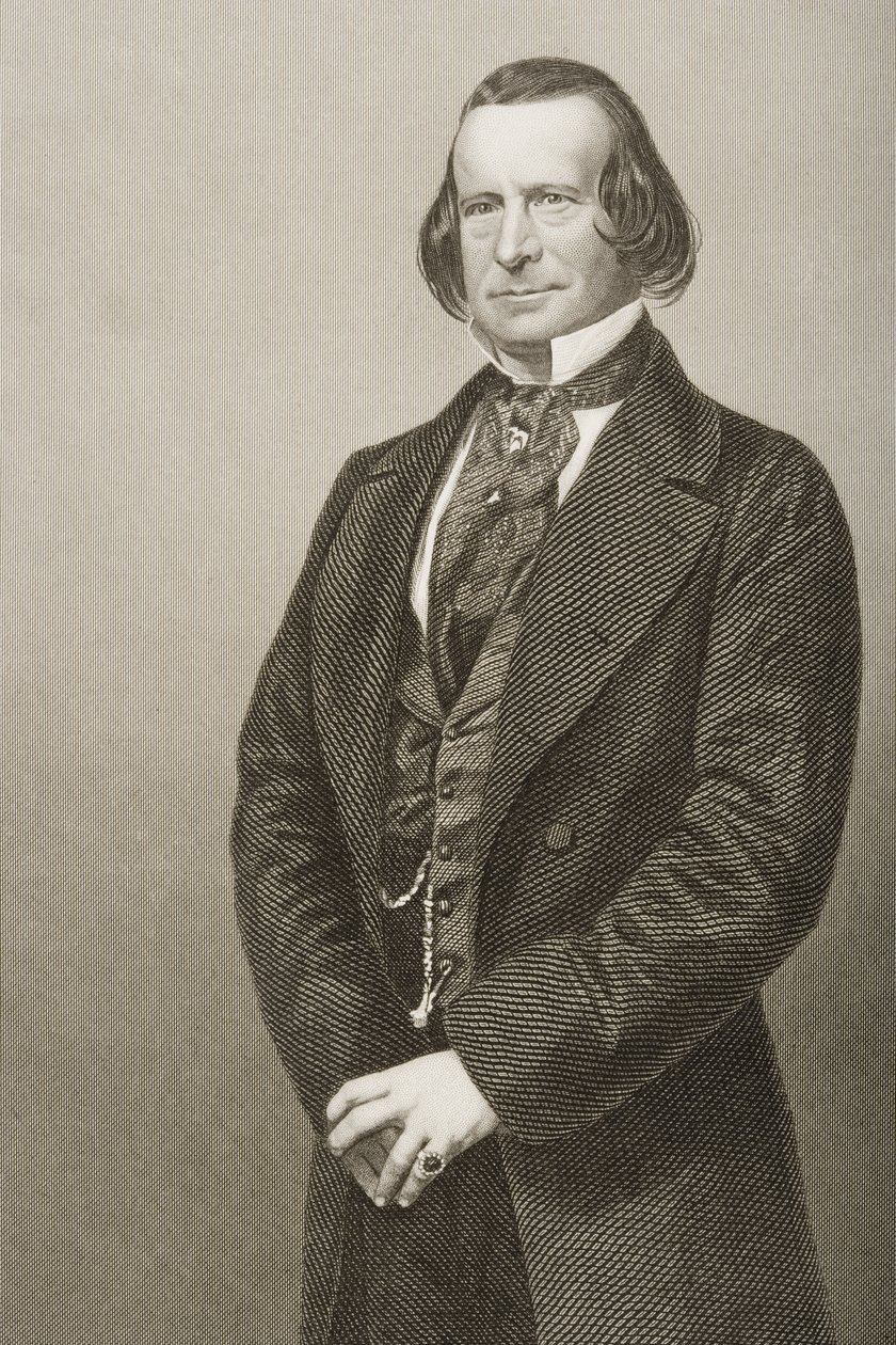 Samuel Phelps (1804-78) graveret af D.J. Pund fra et fotografi, fra 