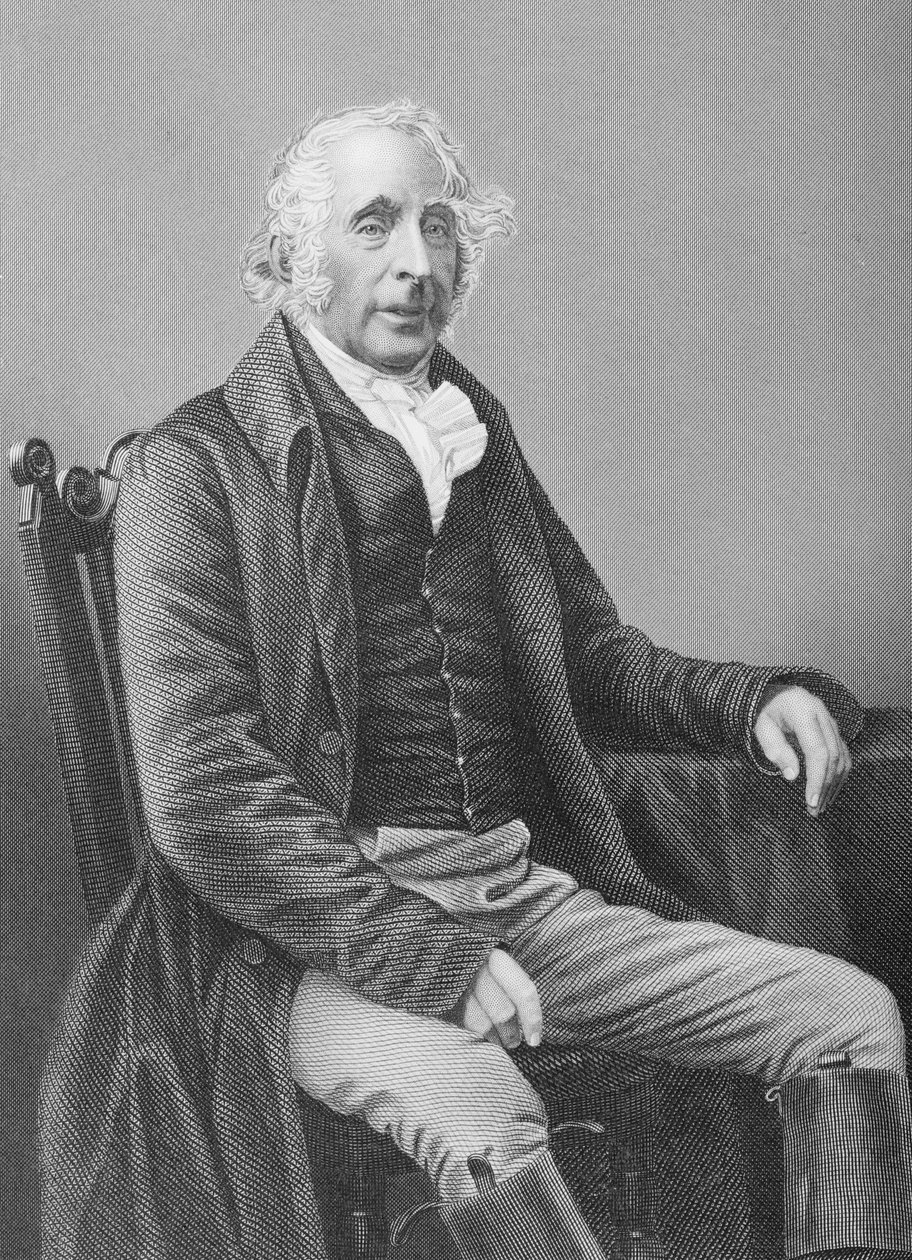 Sir Tatton Sykes (1772-1863) graveret af D.J. Pund fra et fotografi, fra 