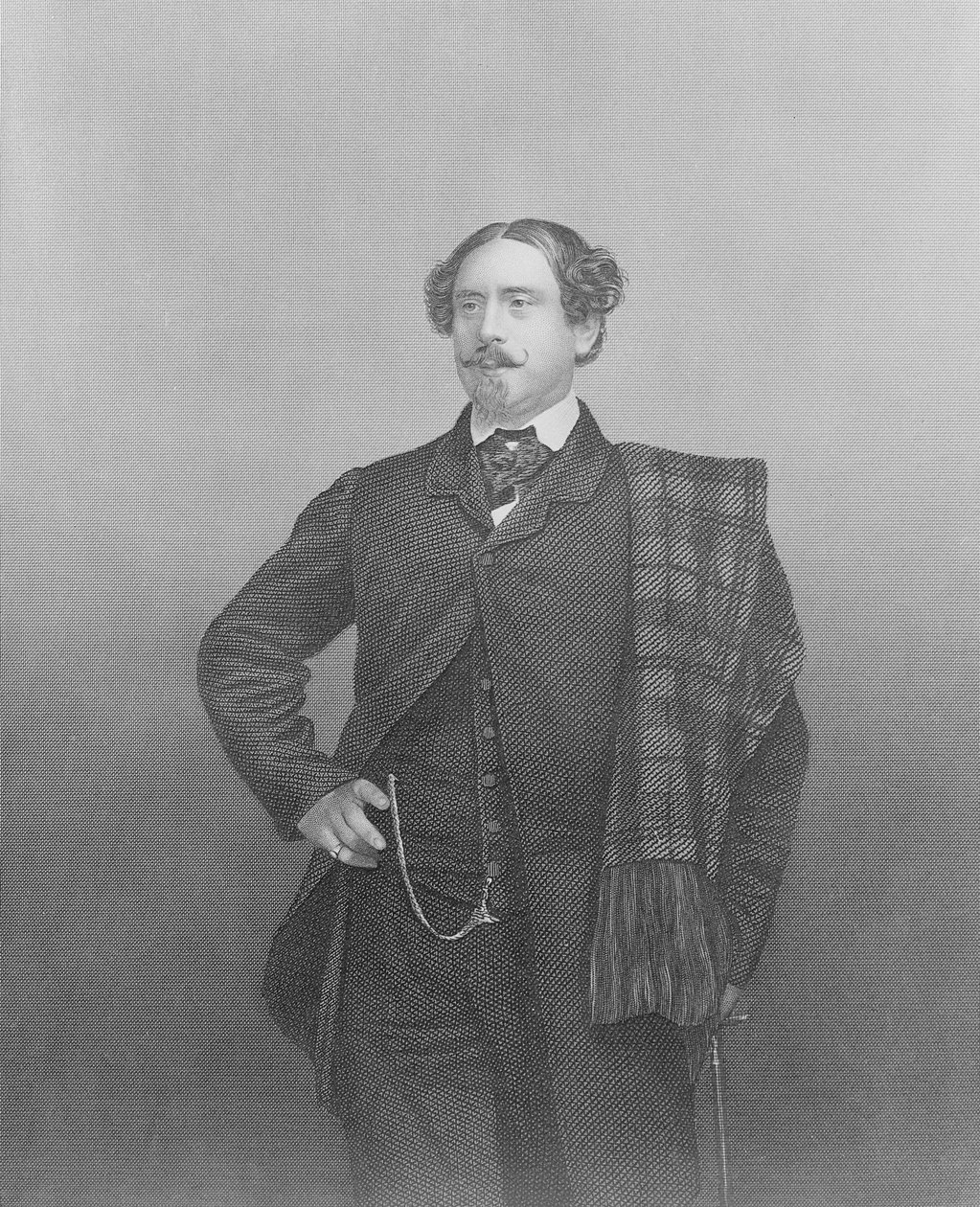 William Harrison, fra "The Drawing-Room Portrait Gallery of Eminent Personages", 1861 (stålstik) af John Jabez Edwin Paisley Mayall