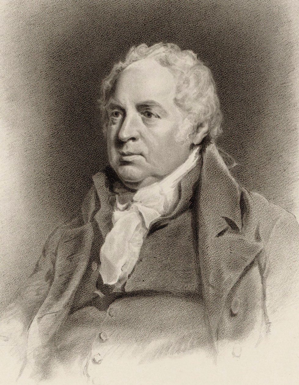 Portræt af violinisten og komponisten William Shield 1748-1829, 1822. af John Jackson