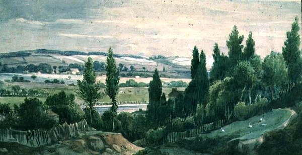 Hampstead Heath af John James Chalon