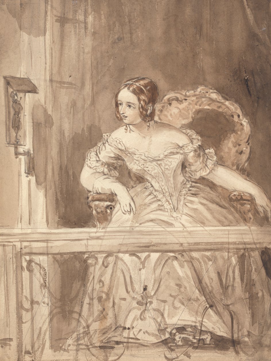 Dronning Victoria af John James Chalon