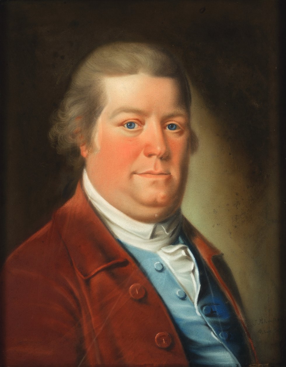 John Johnston (1753-1818), selvportræt, 1783 af John Johnston