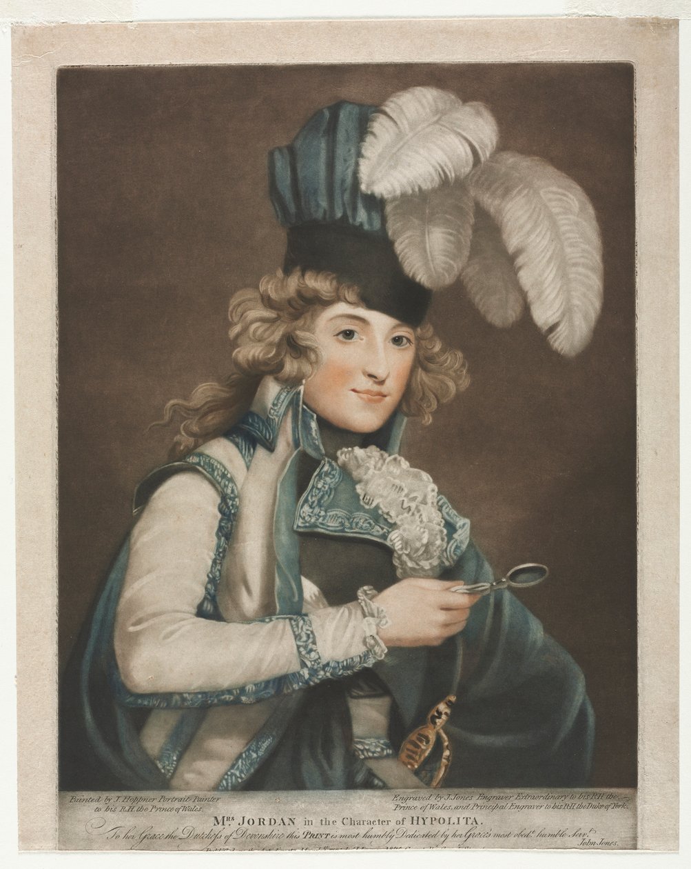 Dorothy Jordan, 1791. af John Jones